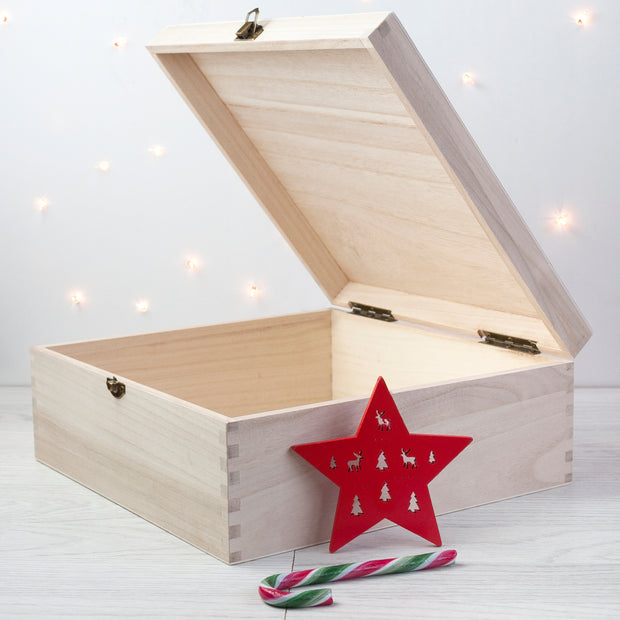 Personalised 'Elf Girl' Christmas Eve Box