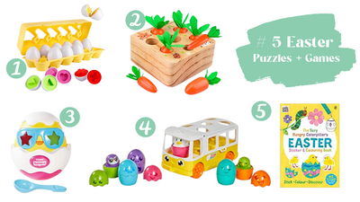 Top 5 Easter Basket Ideas for Toddlers