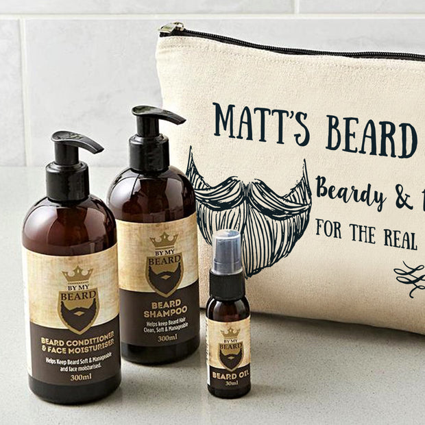 Personalised Beardy & Brilliant Beard Kit