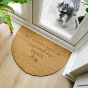 Personalised Approved By The Pet Indoor Doormat
