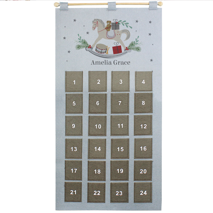 Personalised Rocking Horse Advent Calendar