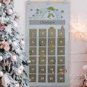 Personalised The Snowman and the Snowdog Advent Calendar