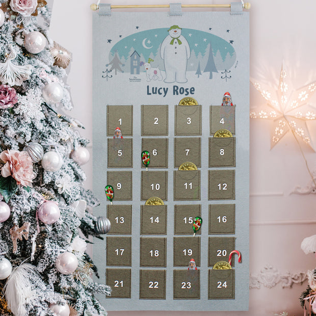 Personalised The Snowman and the Snowdog Advent Calendar