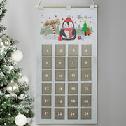 Personalised Christmas Penguin Felt Advent Calendar