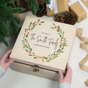 Personalised Festive Family Christmas Eve Box