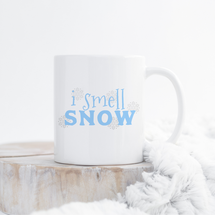 'I Smell Snow' Mug