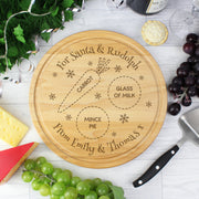Personalised Christmas Eve Mince Pie Board