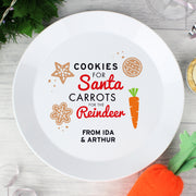 Personalised Cookies for Santa Christmas Eve Plate