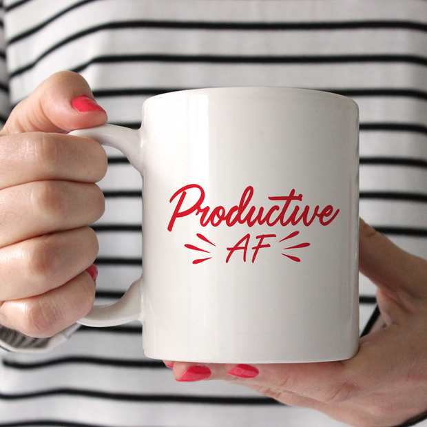 'Productive AF' Mug