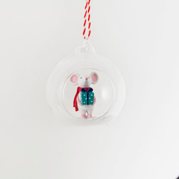 Christmas Gifting Mouse Open Bauble