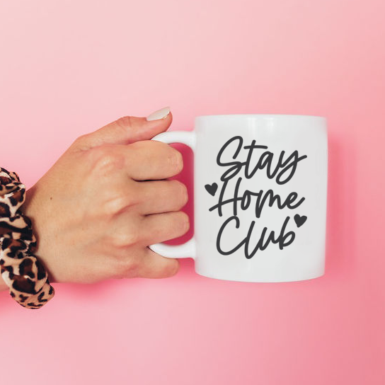 Stay Home Club Mug