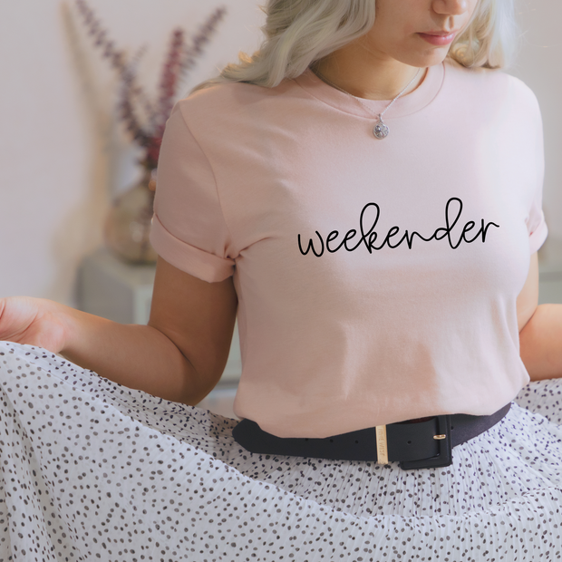 Weekender Heather Peach T-Shirt