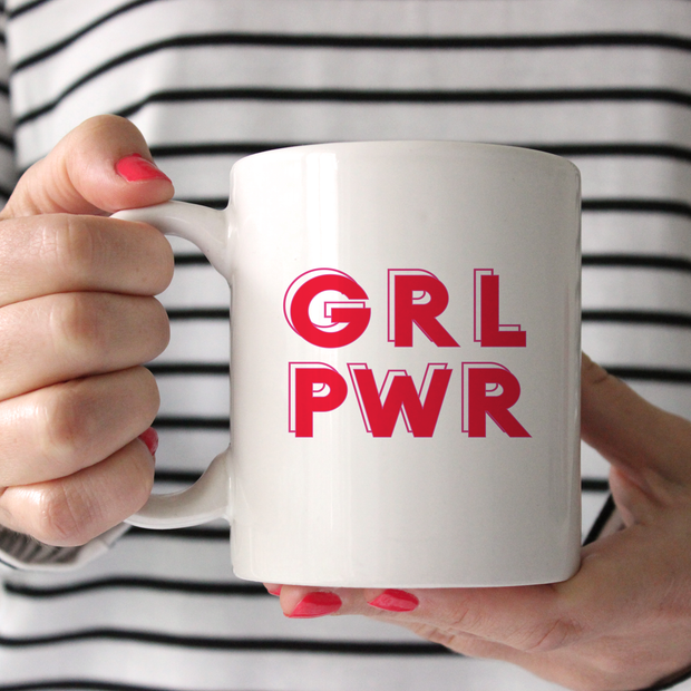 'Grl Pwr' Girl Power Mug